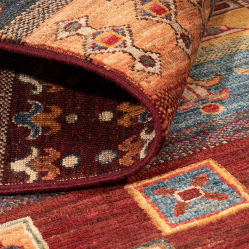 Gabbeh Tapijt - Loribaft Perzisch - 143 x 105 cm - veelkleurig