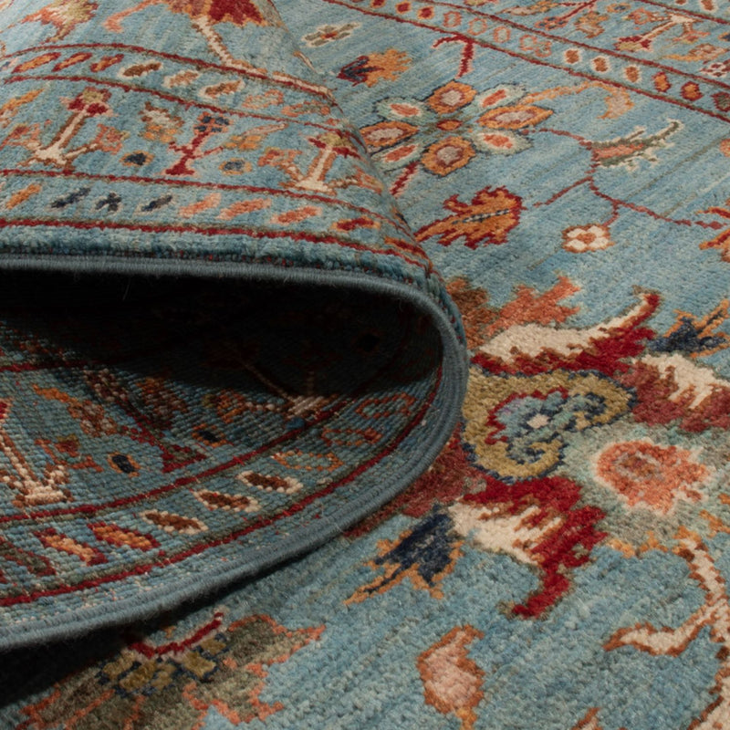 Loper Ziegler Tapijt - Ariana - 235 x 85 cm - blauw