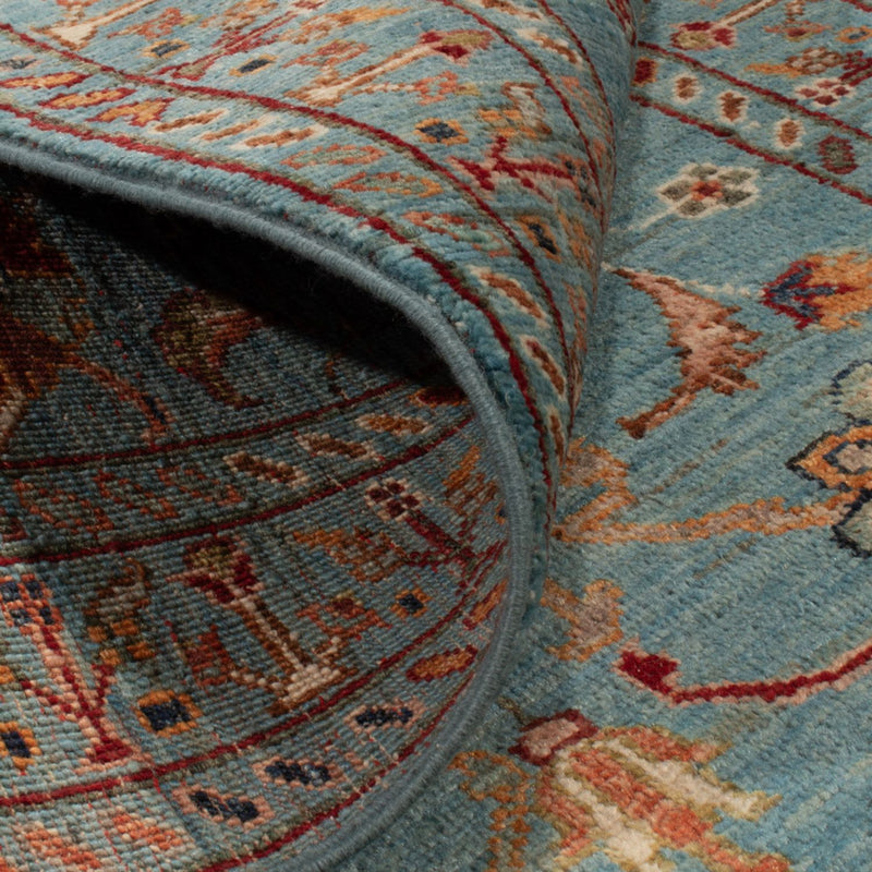 Loper Ziegler Tapijt - Ariana - 237 x 82 cm - blauw