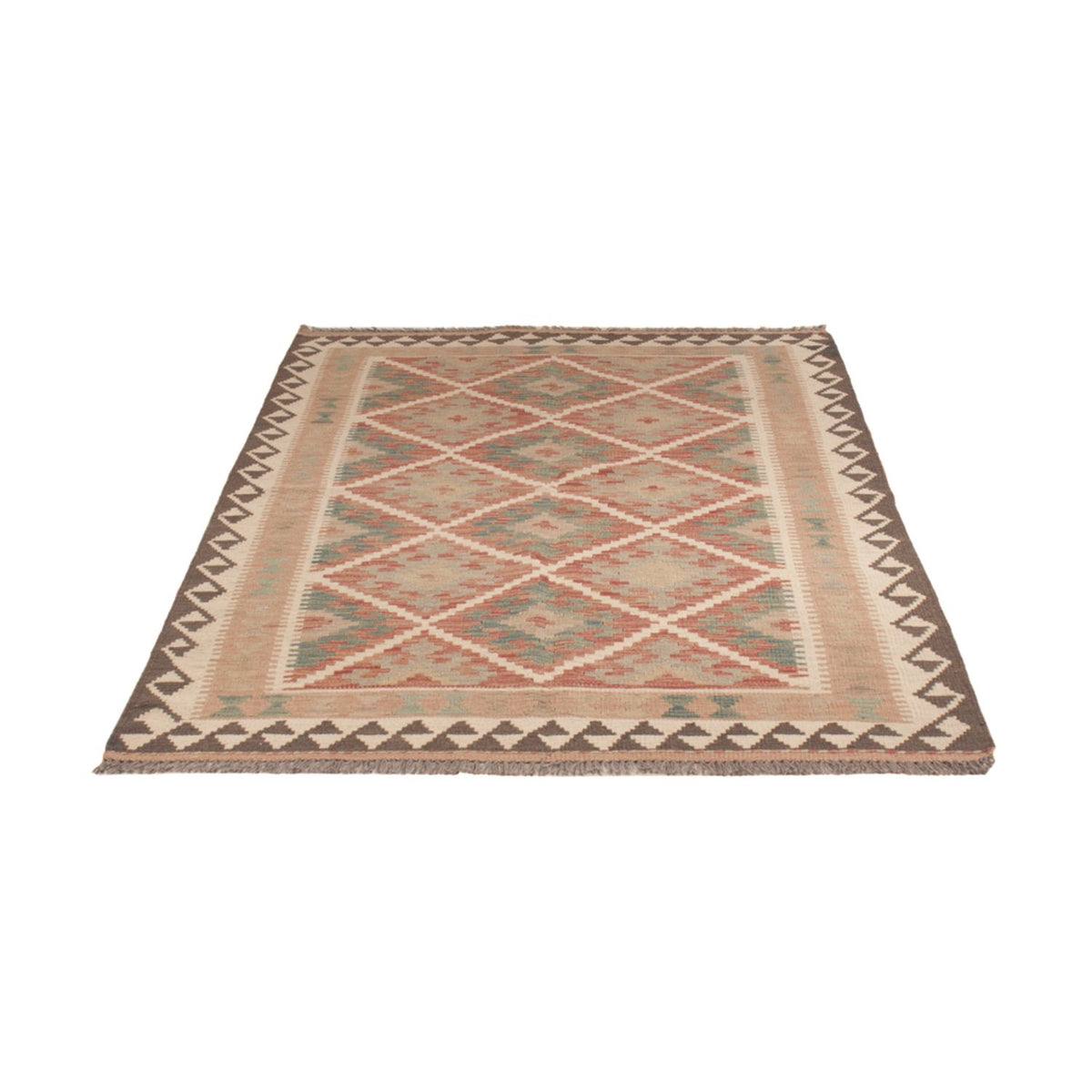 Kelim tapijt - Splash - 179 x 124 cm - veelkleurig