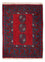 Afghaans tapijt - Filpa - 66 x 49 cm - rood
