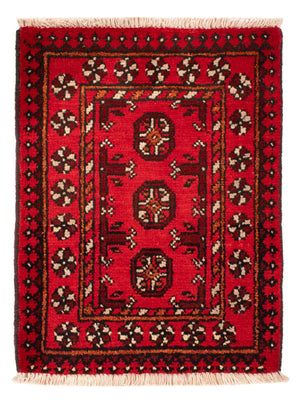 Afghaans tapijt - Filpa - 65 x 51 cm - rood