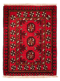 Afghaans tapijt - Filpa - 65 x 51 cm - rood