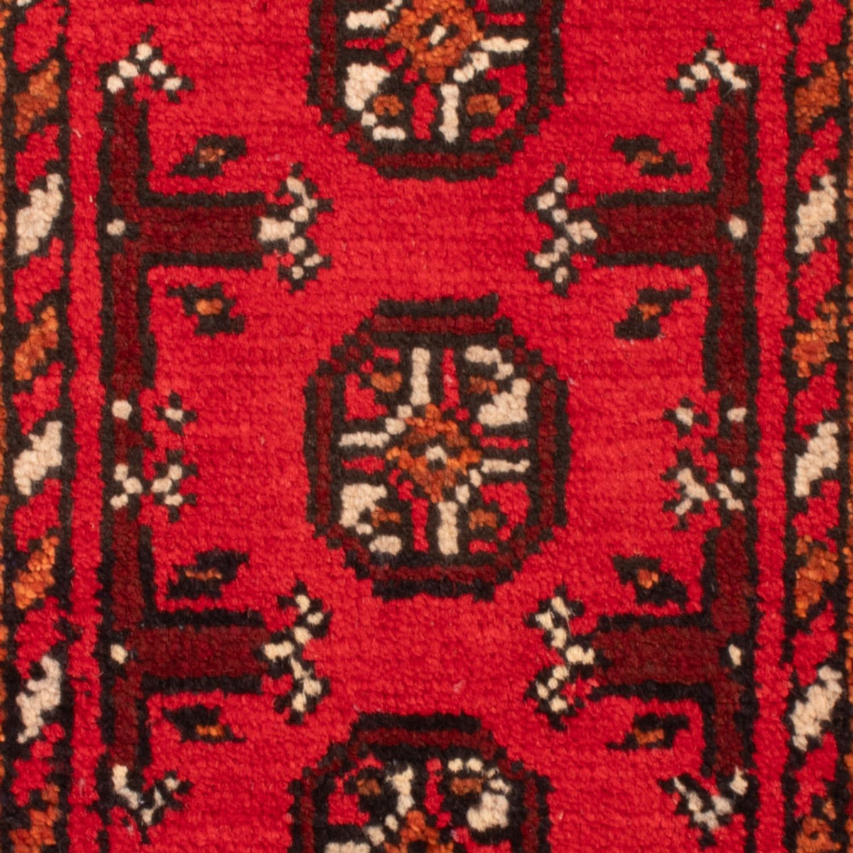 Afghaans tapijt - Filpa - 65 x 51 cm - rood