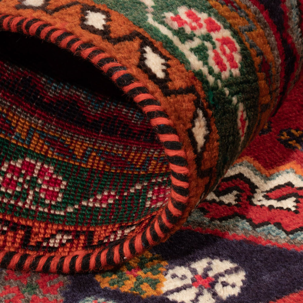 Perzisch Tapijt - Nomadisch - 128 x 94 cm - rood