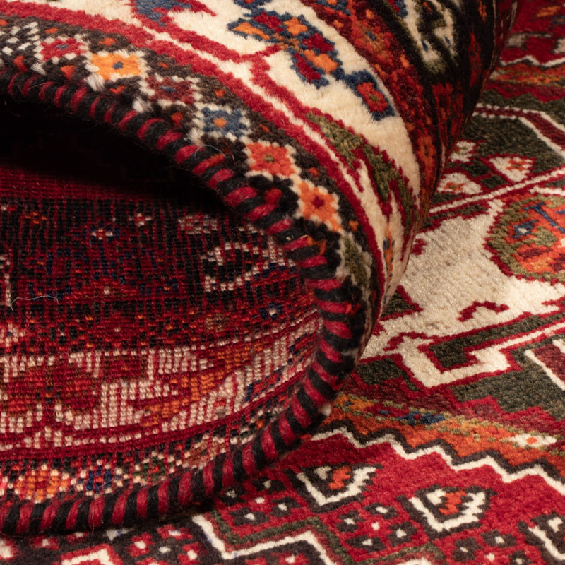 Perzisch Tapijt - Nomadisch - 156 x 110 cm - donkerrood