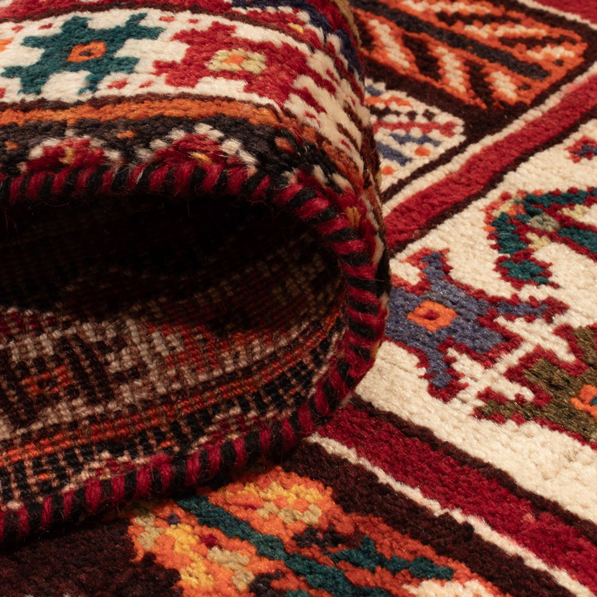 Perzisch Tapijt - Nomadisch - 182 x 111 cm - veelkleurig