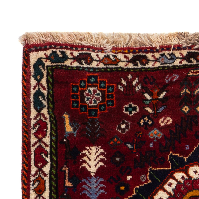 Perzisch Tapijt - Nomadisch - 143 x 77 cm - donkerrood