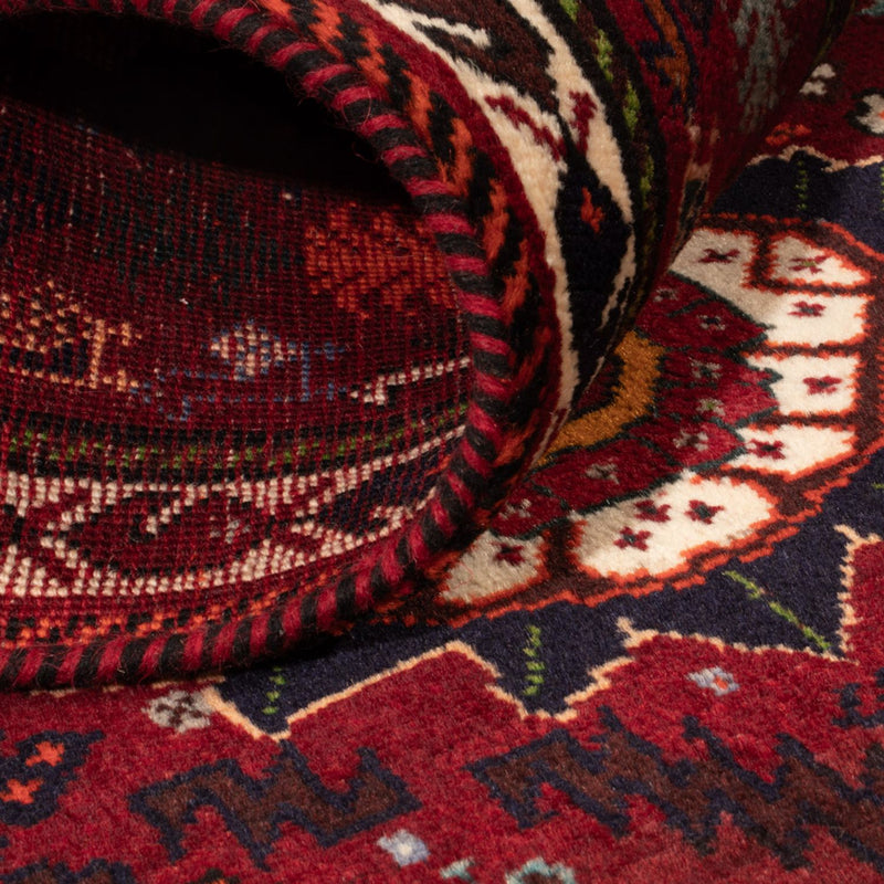 Perzisch Tapijt - Nomadisch - 143 x 77 cm - donkerrood