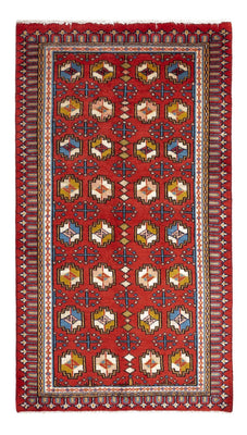 Perzisch Tapijt - Nomadisch - 123 x 65 cm - rood