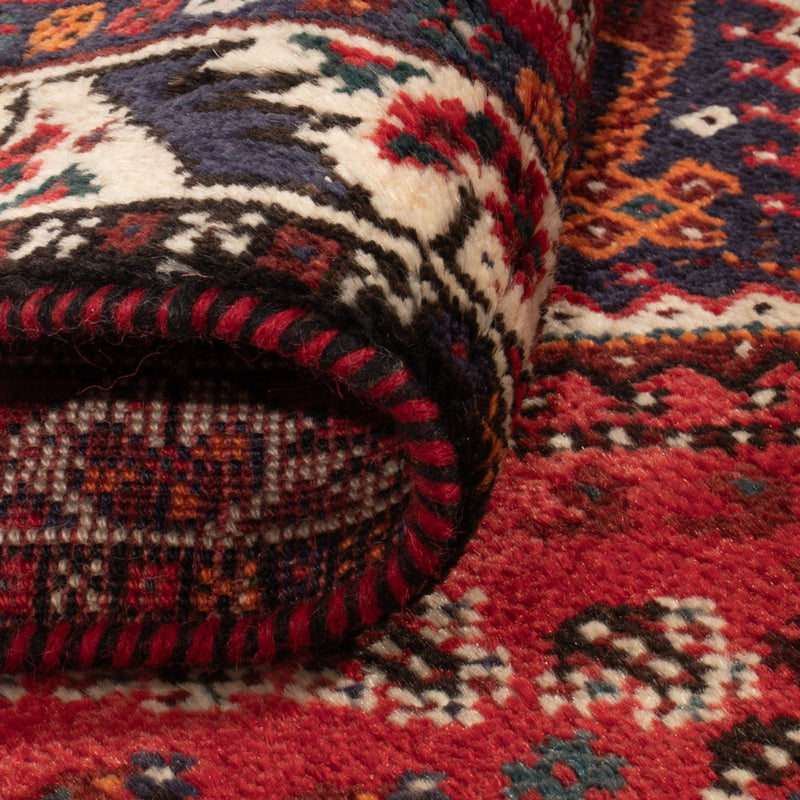 Perzisch Tapijt - Nomadisch - 137 x 85 cm - donkerrood