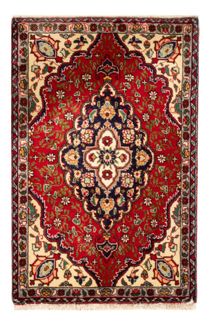 Perzisch tapijt - Tabriz - 86 x 56 cm - rood