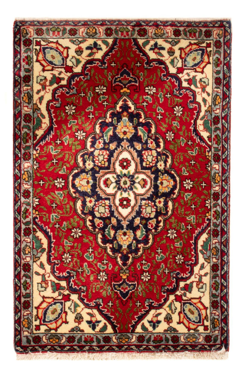 Perzisch tapijt - Tabriz - 86 x 56 cm - rood