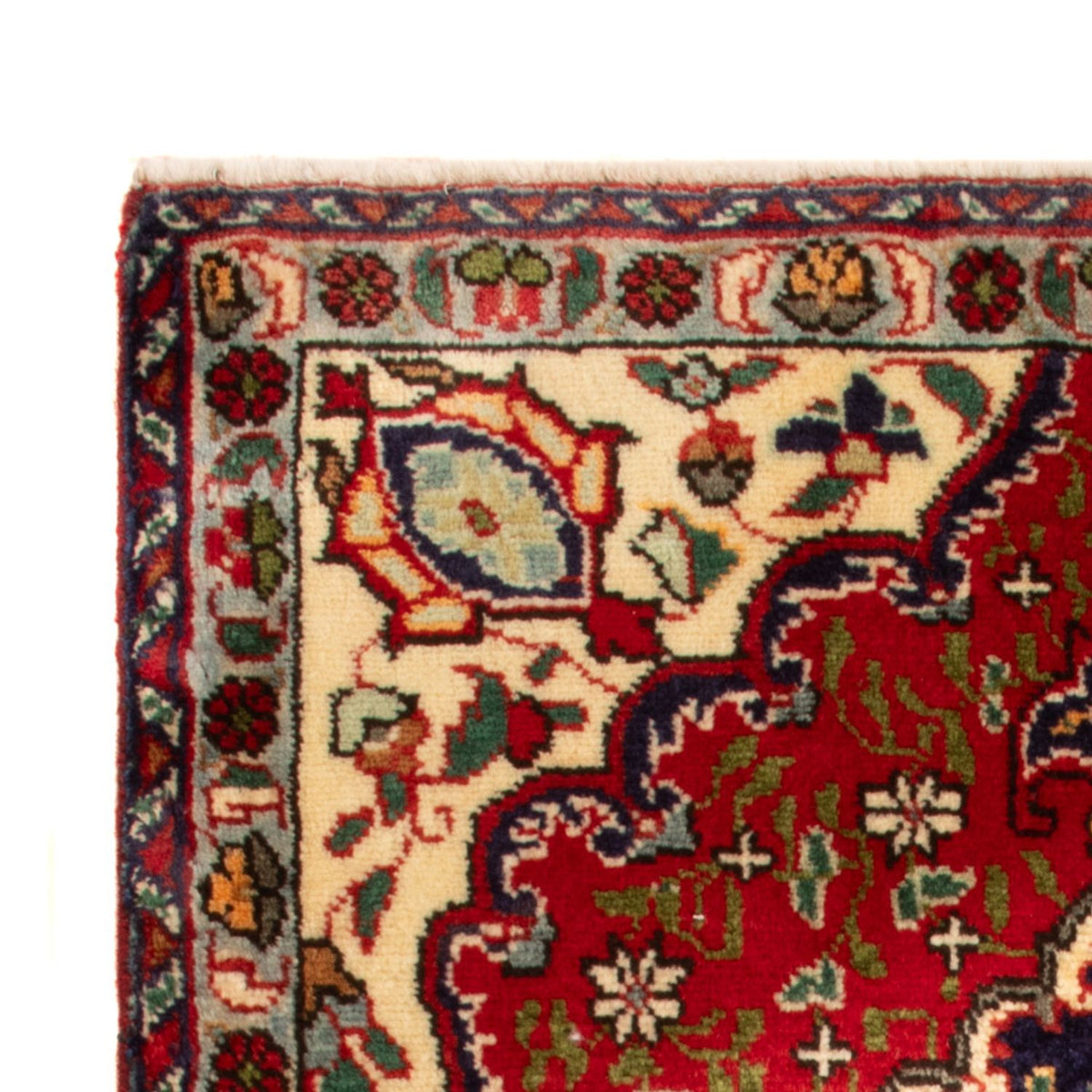 Perzisch tapijt - Tabriz - 86 x 56 cm - rood