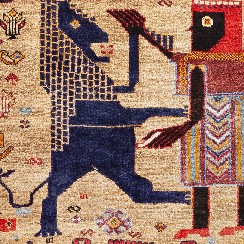 Perzisch Tapijt - Nomadisch - 157 x 113 cm - veelkleurig