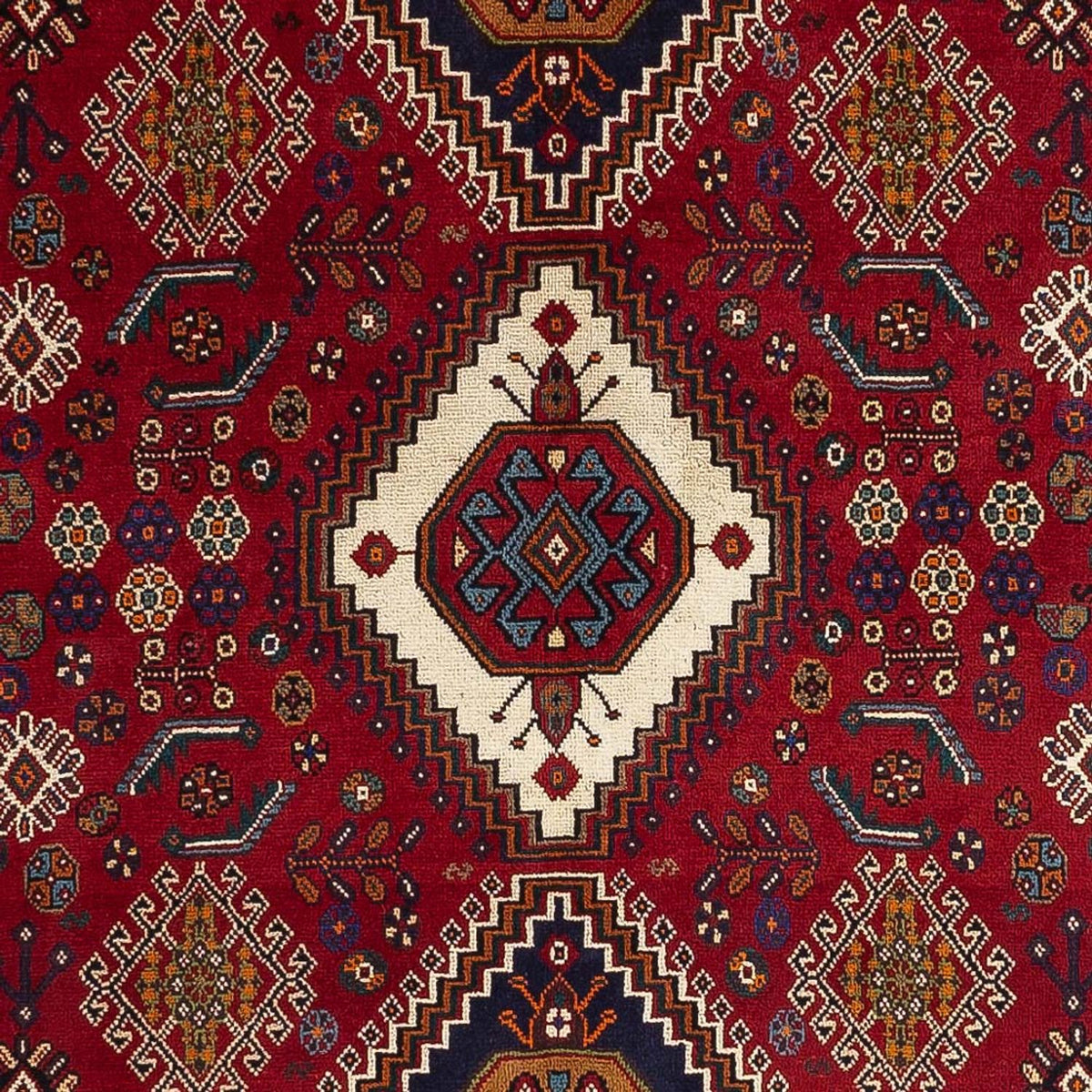 Perzisch Tapijt - Nomadisch - 256 x 141 cm - donkerrood