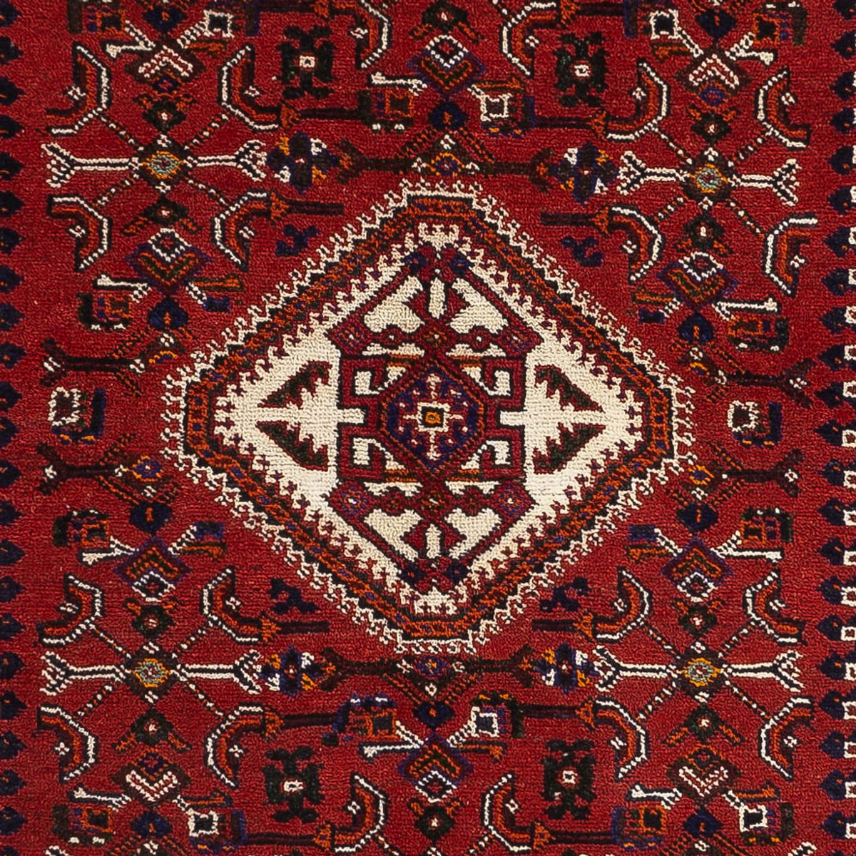 Perzisch Tapijt - Nomadisch - 252 x 155 cm - donkerrood