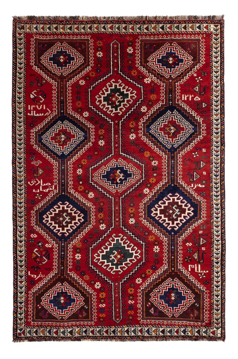 Perzisch Tapijt - Nomadisch - 249 x 170 cm - rood