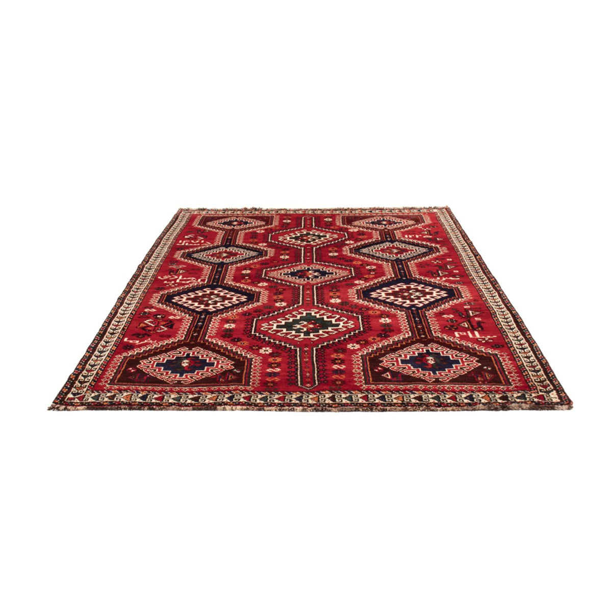 Perzisch Tapijt - Nomadisch - 249 x 170 cm - rood