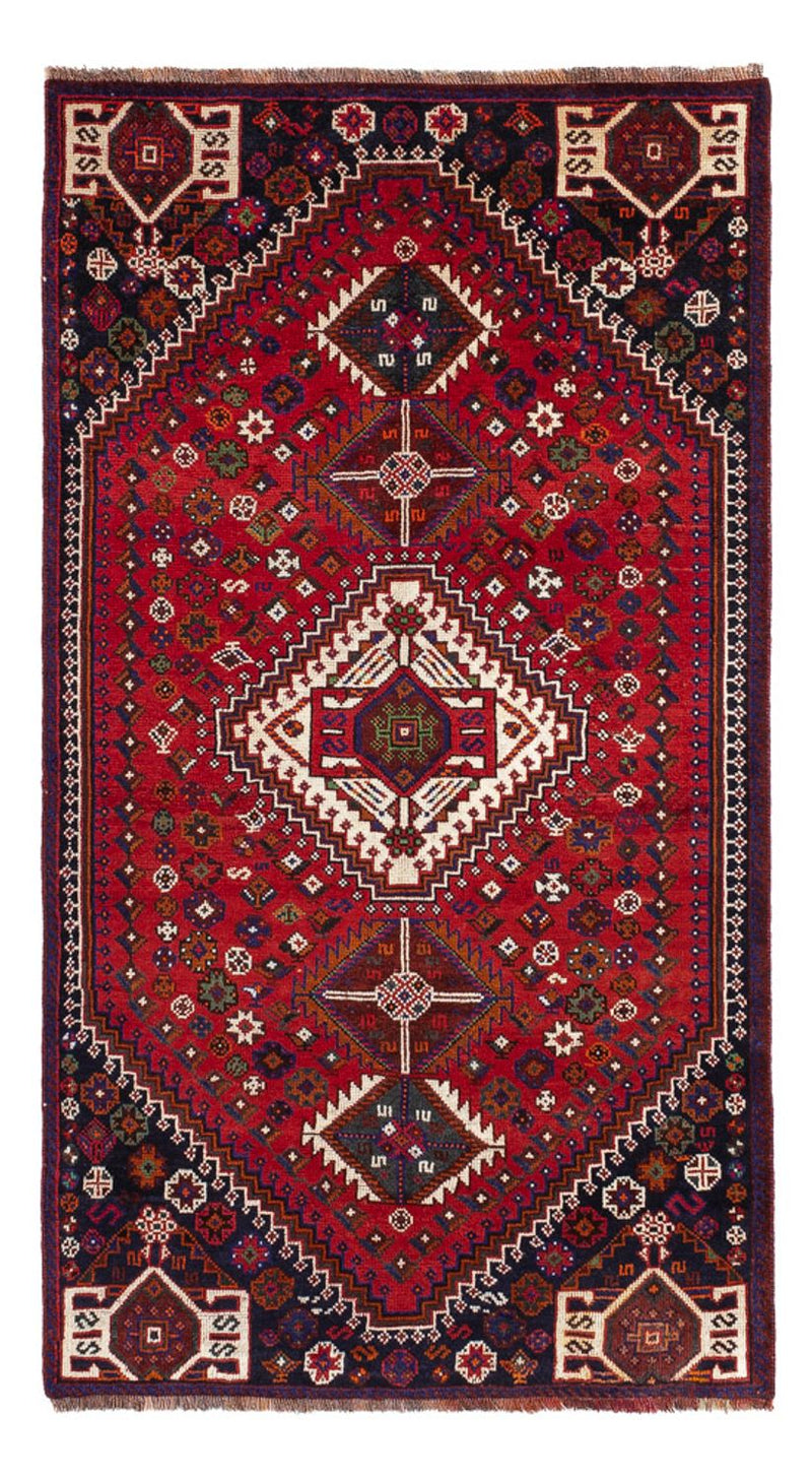 Perzisch Tapijt - Nomadisch - 226 x 129 cm - rood