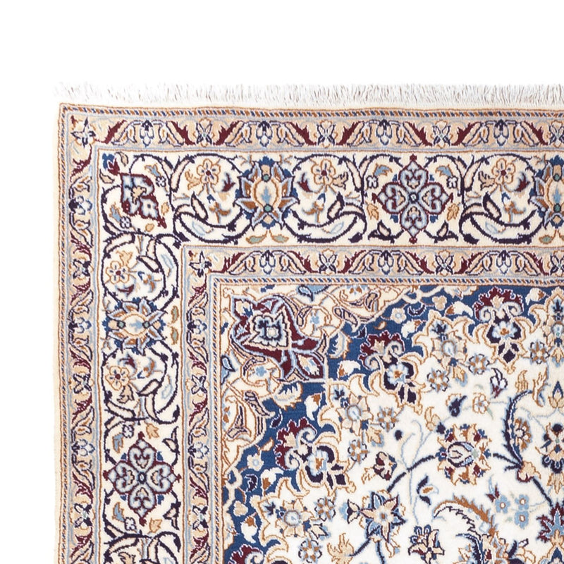 Perzisch tapijt - Nain - 312 x 199 cm - crème