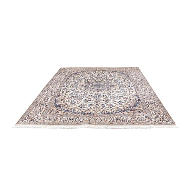 Perzisch tapijt - Nain - 296 x 196 cm - crème