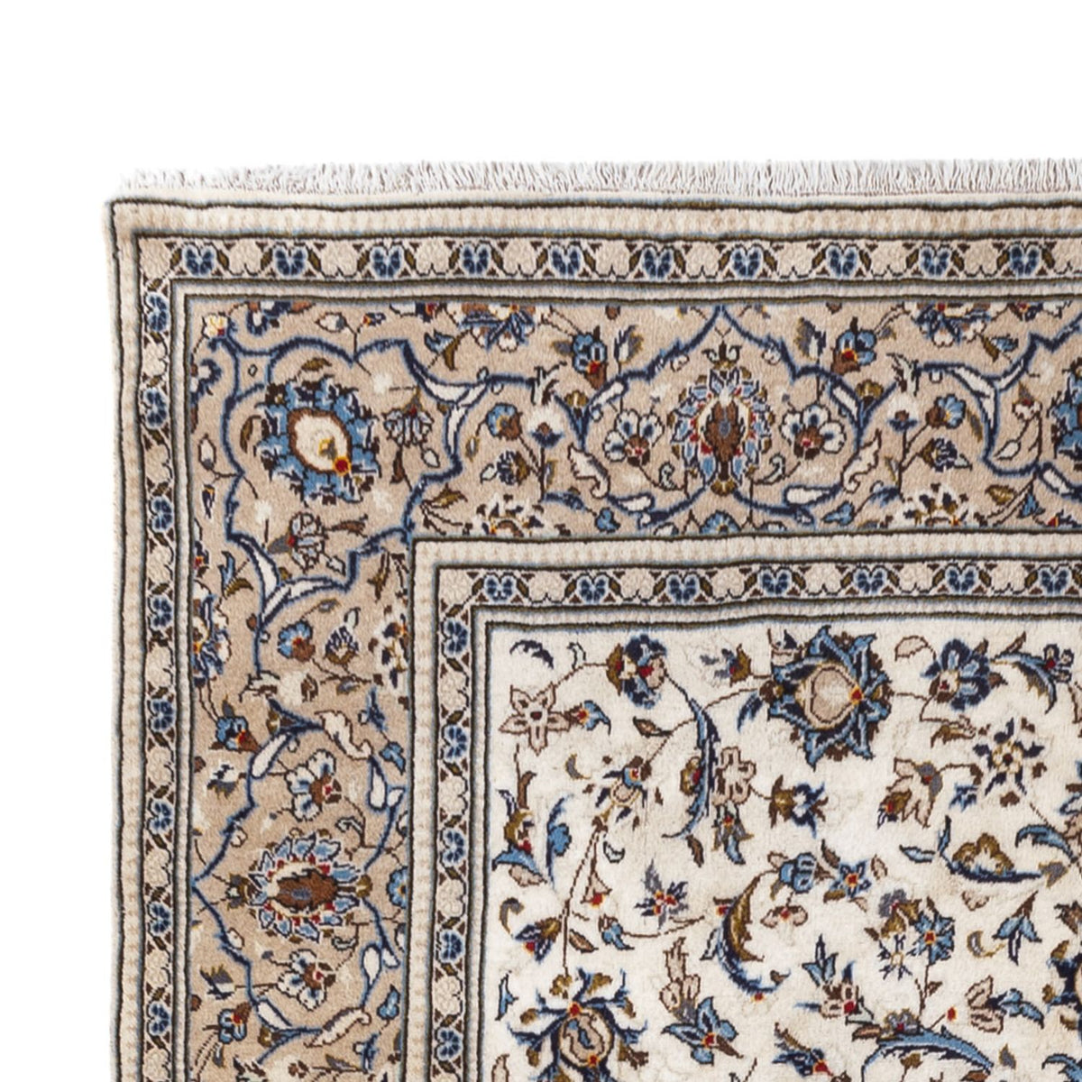 Perzisch tapijt - Nain - 310 x 200 cm - crème