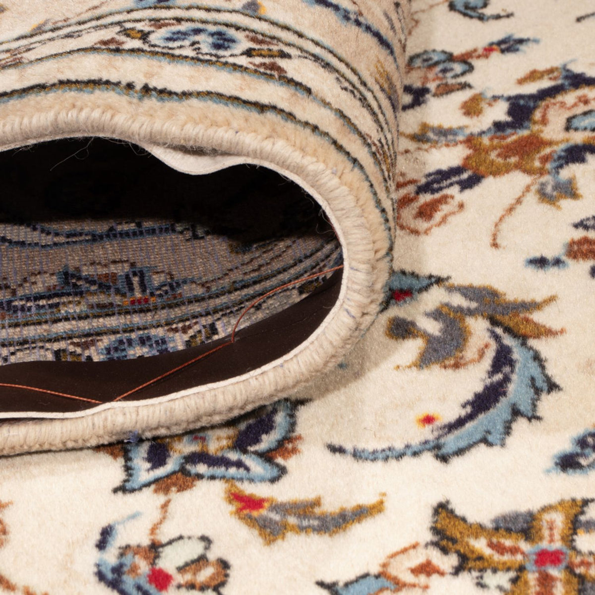 Perzisch tapijt - Nain - 310 x 200 cm - crème