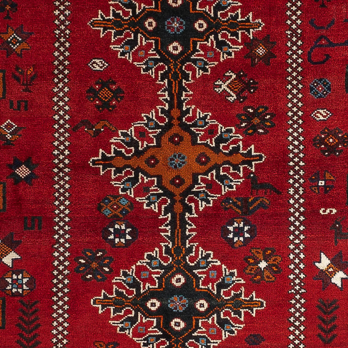 Perzisch Tapijt - Nomadisch - 257 x 162 cm - rood