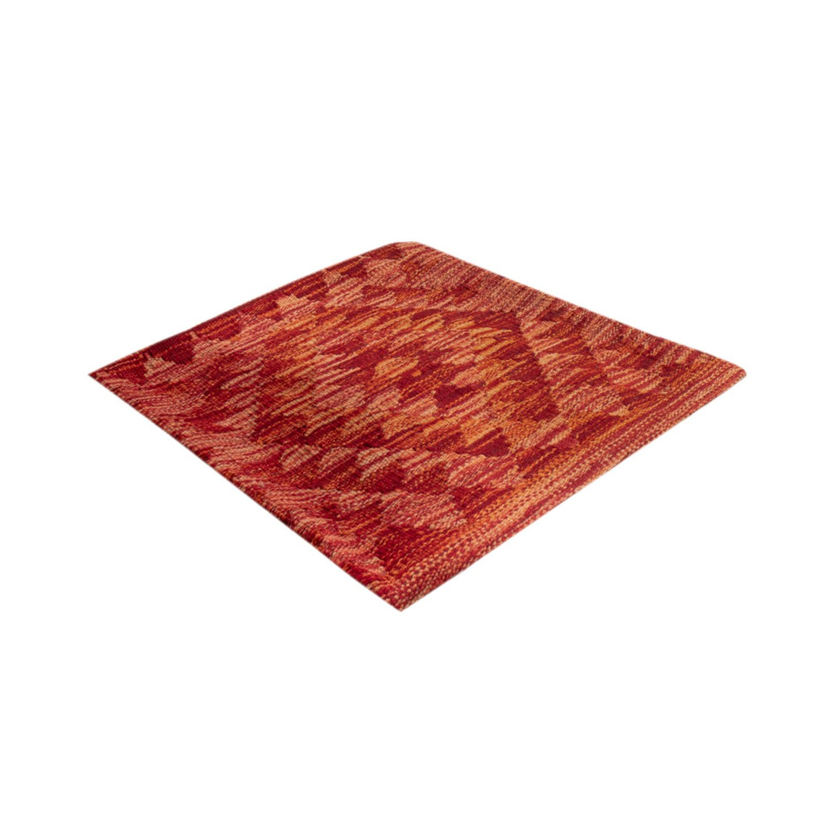 Kussen - Nijlpaard vierkant  - 50 x 50 cm - terracotta