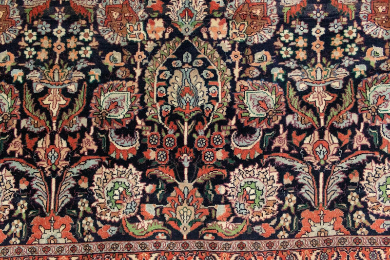 Perzisch tapijt - Bijar vierkant  - 197 x 187 cm - blauw