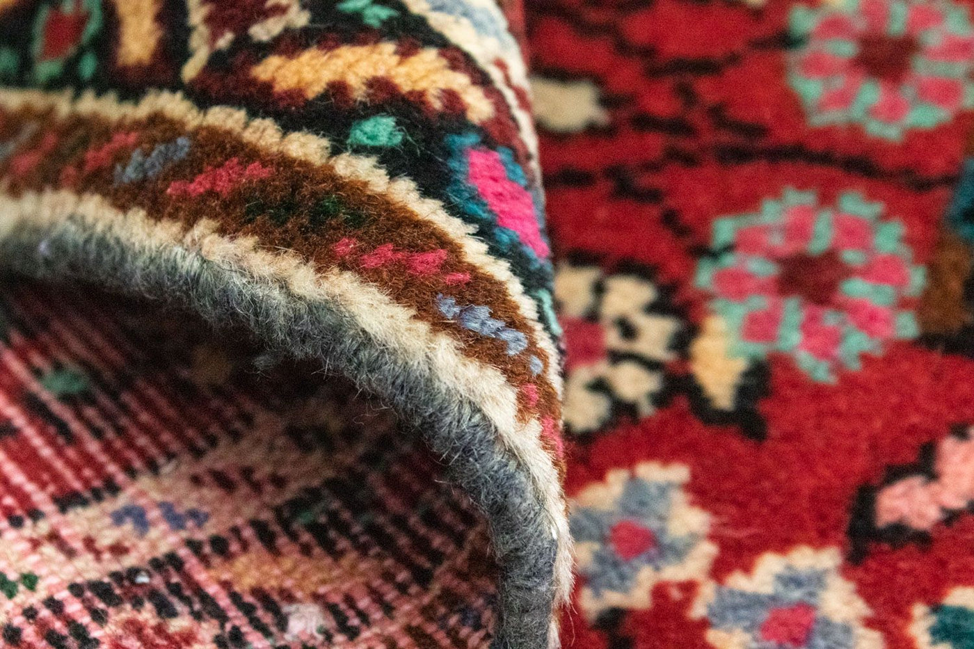 Hamadan Tapijt 70x50cm - Perzisch tapijt