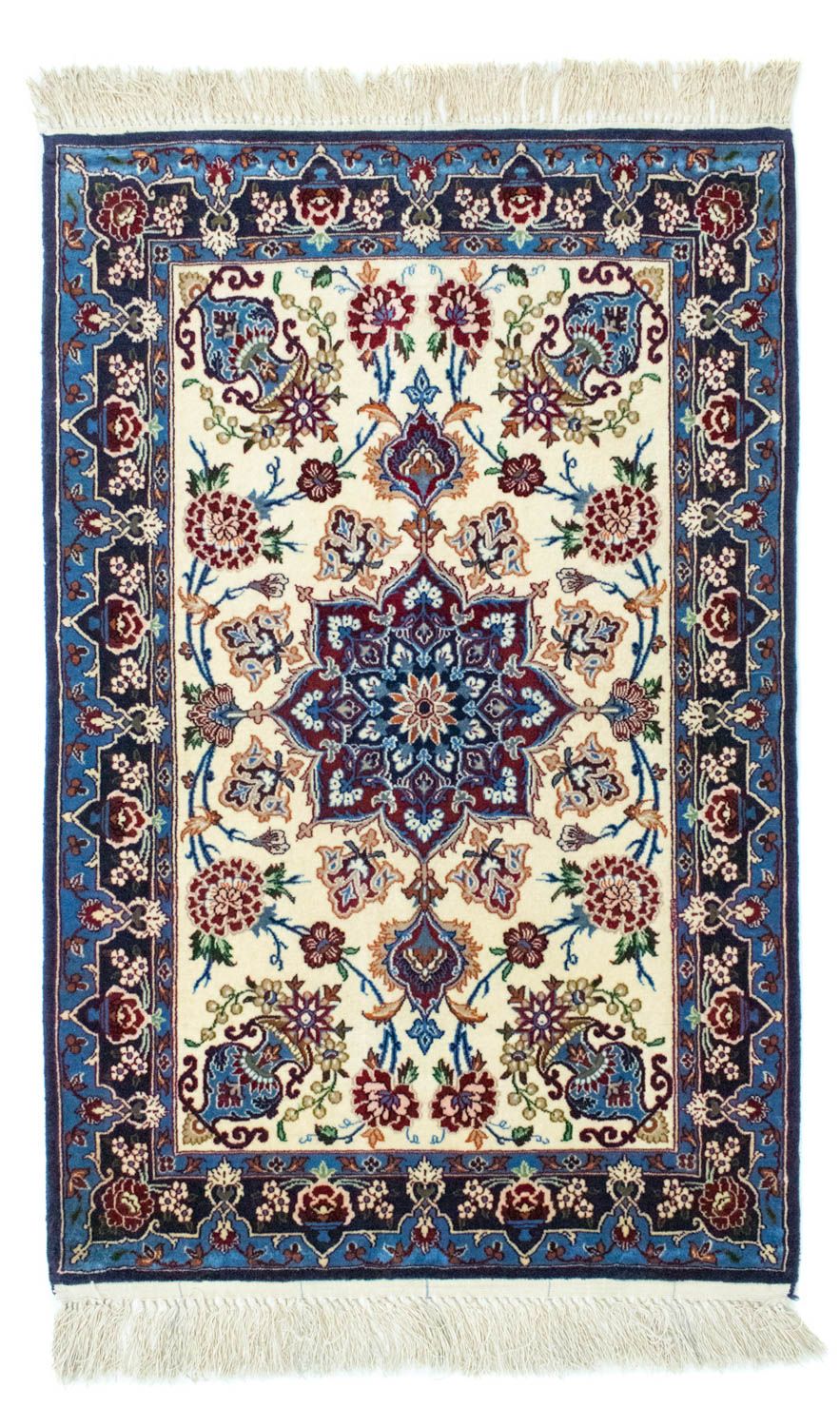 Perzisch tapijt - Isfahan - Premium - 105 x 71 cm - blauw