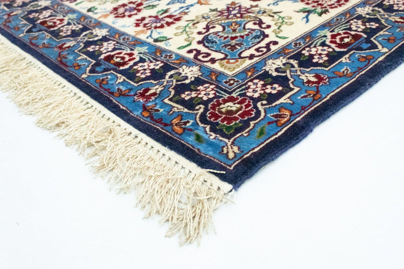 Perzisch tapijt - Isfahan - Premium - 105 x 71 cm - blauw