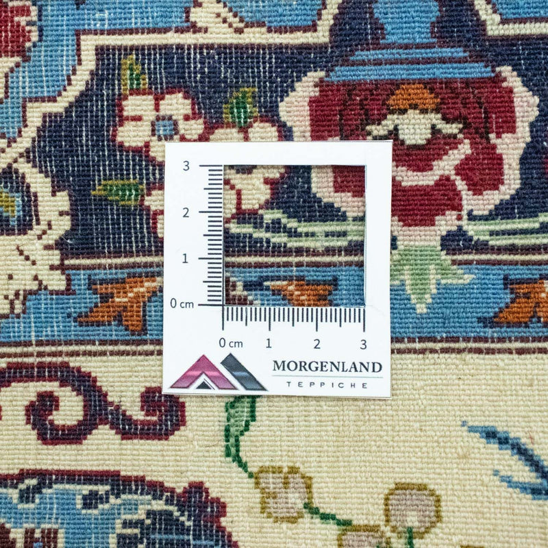 Perzisch tapijt - Isfahan - Premium - 105 x 71 cm - blauw