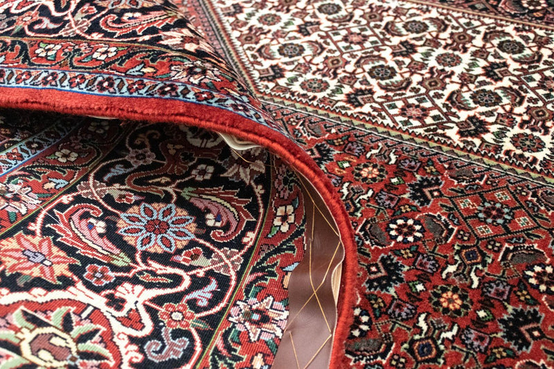 Perzisch tapijt - Bijar - 308 x 255 cm - rood