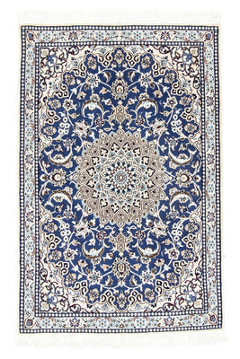 Perzisch tapijt - Nain - 135 x 89 cm - blauw