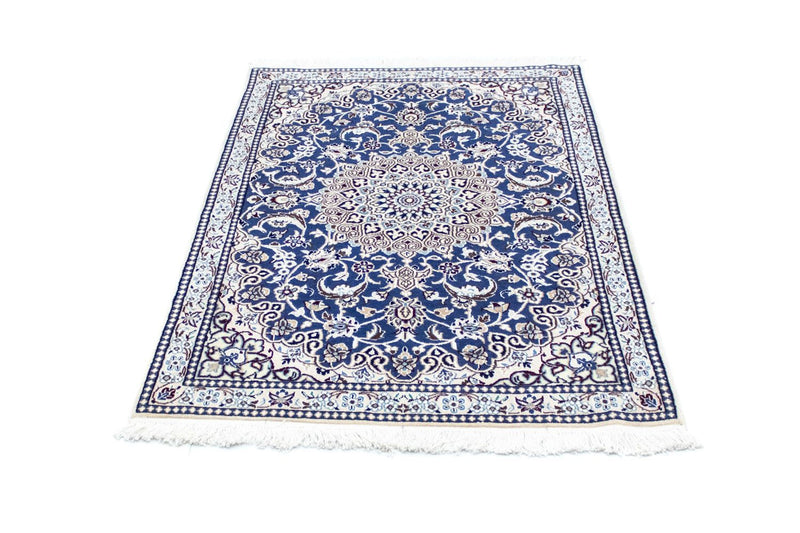 Perzisch tapijt - Nain - 135 x 89 cm - blauw