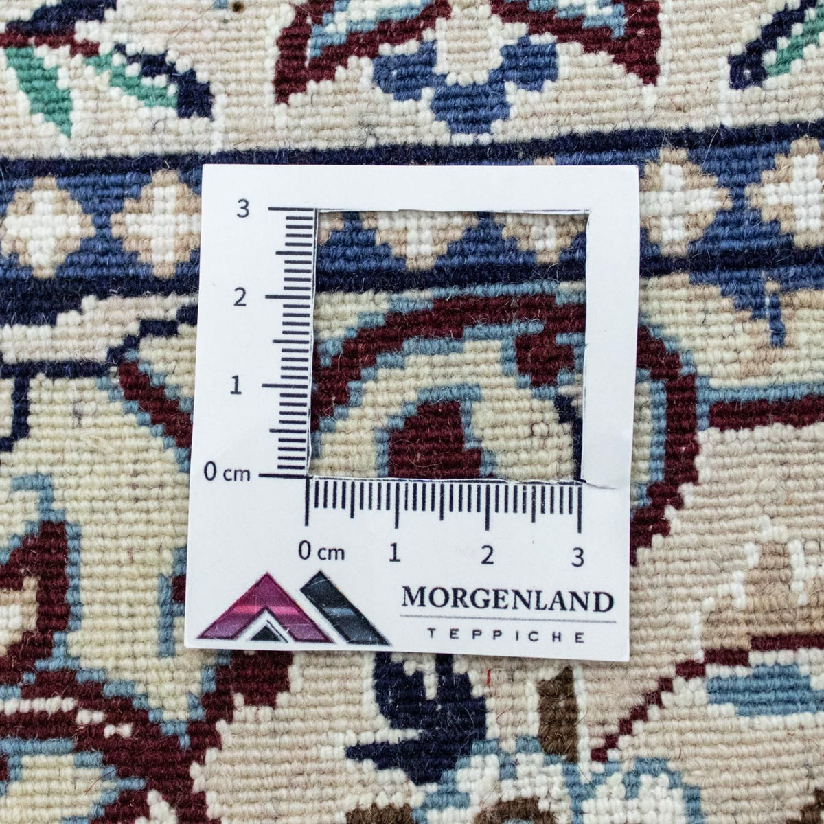 Perzisch tapijt - Nain - 135 x 89 cm - blauw