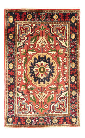 Perzisch Tapijt - Nomadisch - 151 x 98 cm - rood