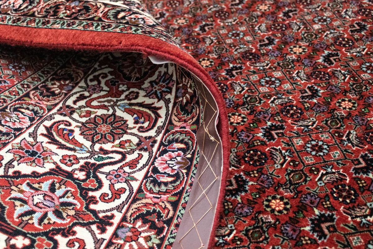 Perzisch tapijt - Bijar - 301 x 256 cm - bruin