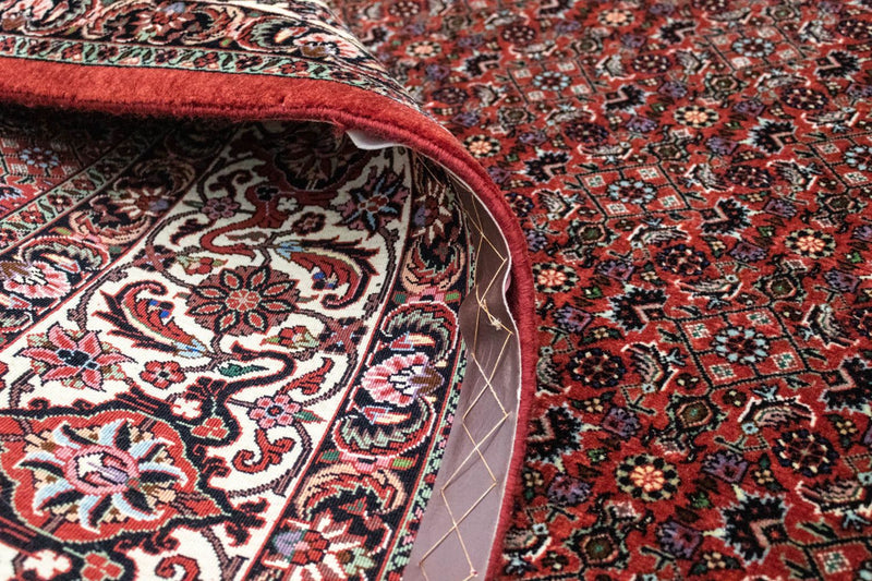 Perzisch tapijt - Bijar - 301 x 256 cm - bruin