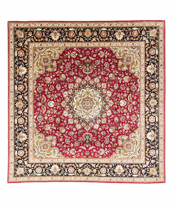 Perzisch tapijt - Tabriz - Premium - 264 x 249 cm - rood