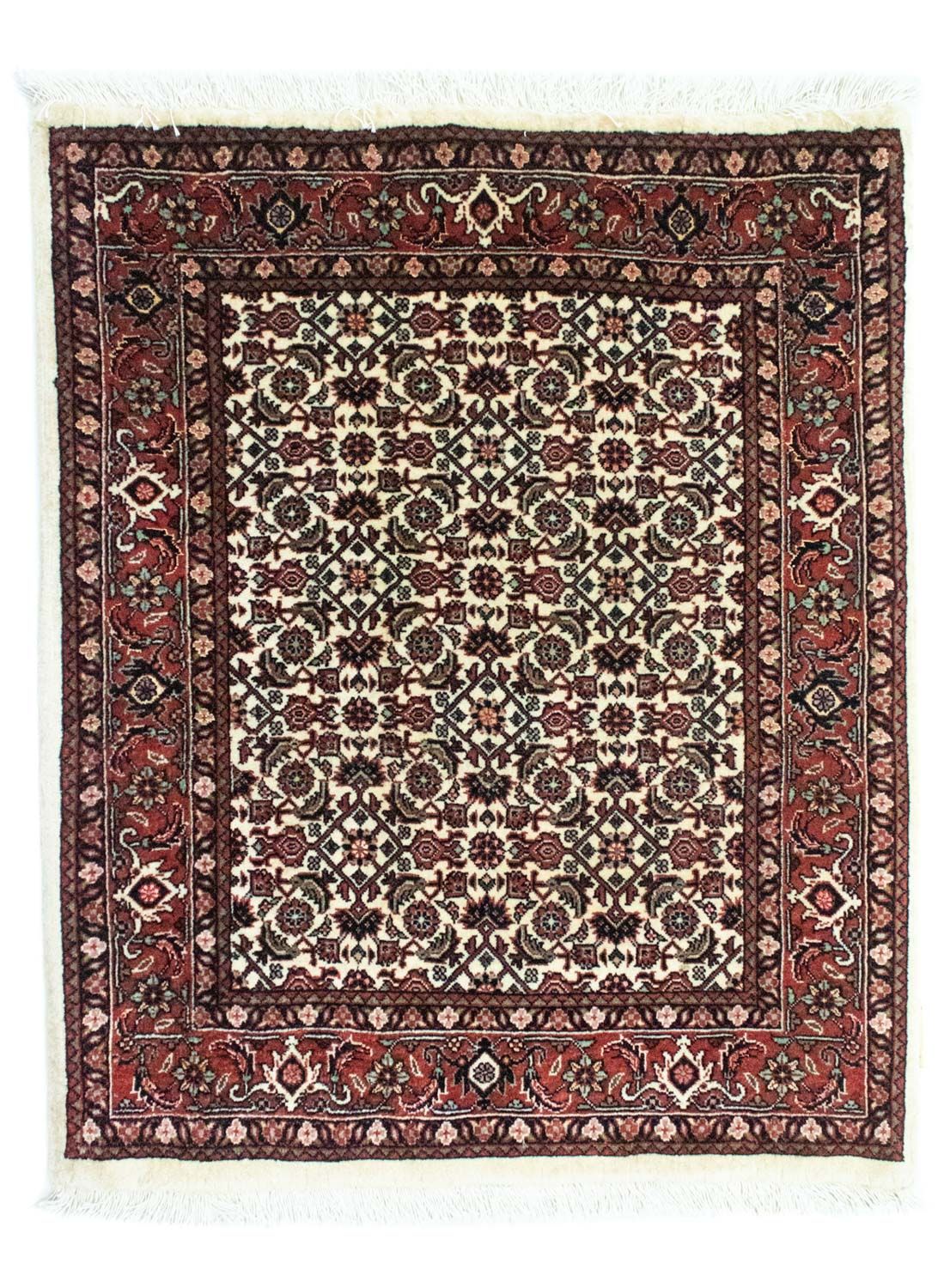 Perzisch tapijt - Bijar - 85 x 70 cm - beige