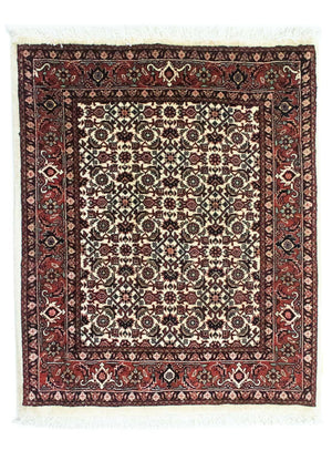 Perzisch tapijt - Bijar - 85 x 70 cm - beige
