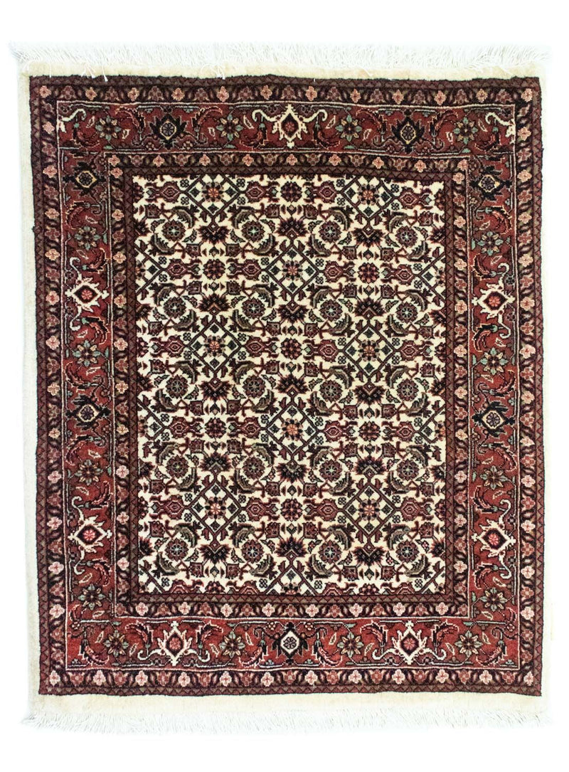 Perzisch tapijt - Bijar - 85 x 70 cm - beige