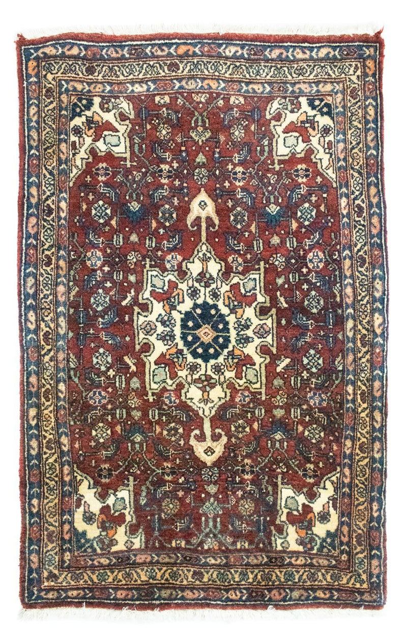 Perzisch tapijt - Bijar - 101 x 68 cm - rood