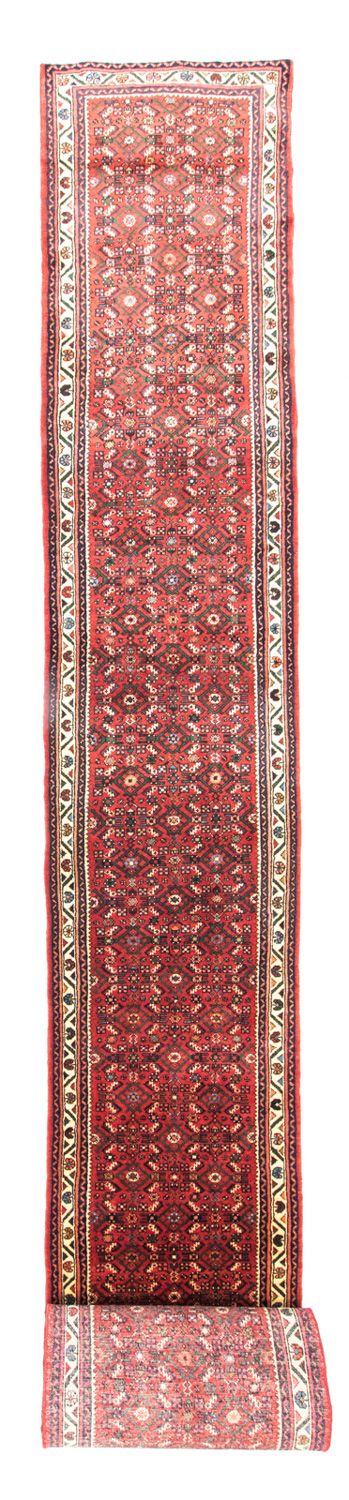 Loper Perzisch Tapijt - Nomadisch - 875 x 80 cm - rood