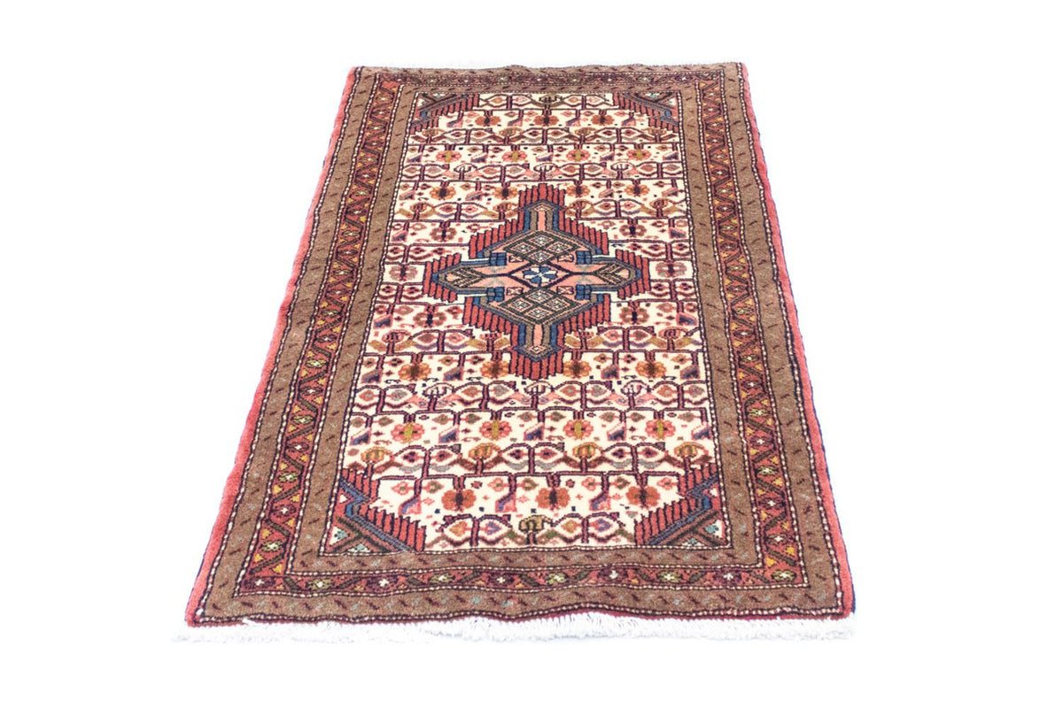 Perzisch Tapijt - Nomadisch - 134 x 79 cm - beige