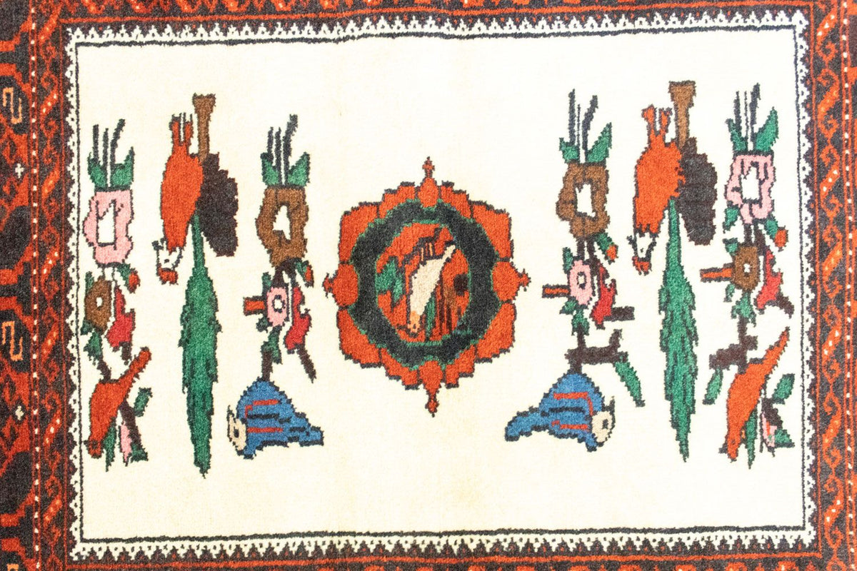 Baluch tapijt - 157 x 90 cm - oranje